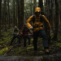 Amber Montane Men's Phase Lite Waterproof Jacket Campaign 1